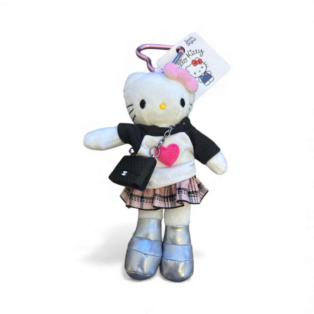 Hello Kitty Plush with Pink‎ Bow and Silver Shoes